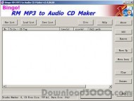 Bingo! RM MP3 to Audio CD Maker screenshot